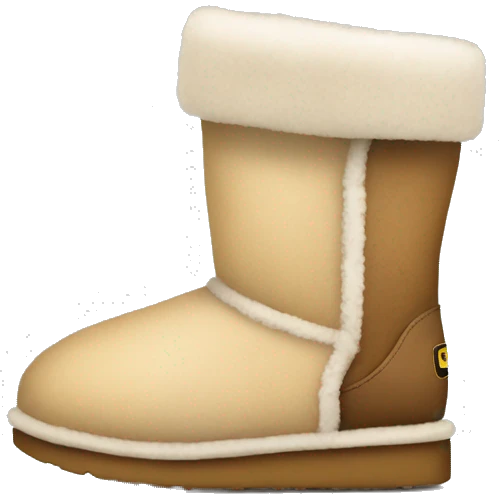 House shoe ugg  emoji