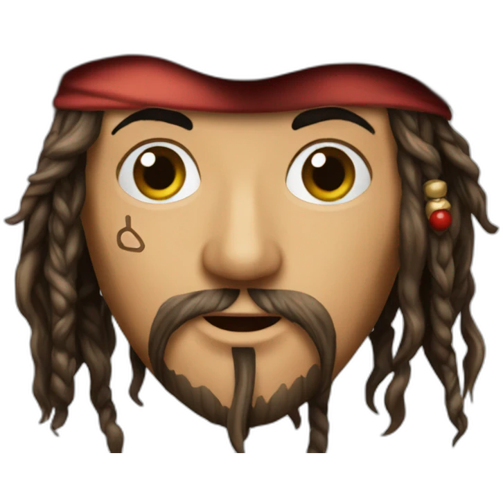 Jack sparrow besos emoji