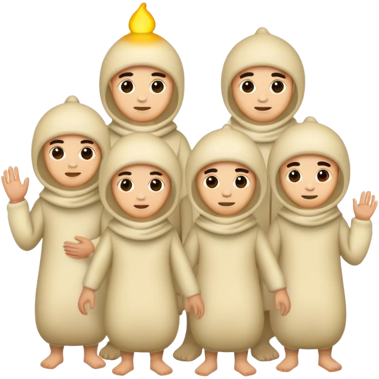 stray kids dressed as their skzoos emoji
