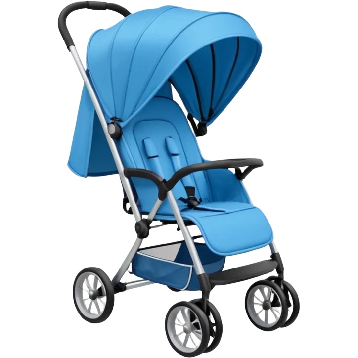 baby stroller not too detailed, simple  emoji
