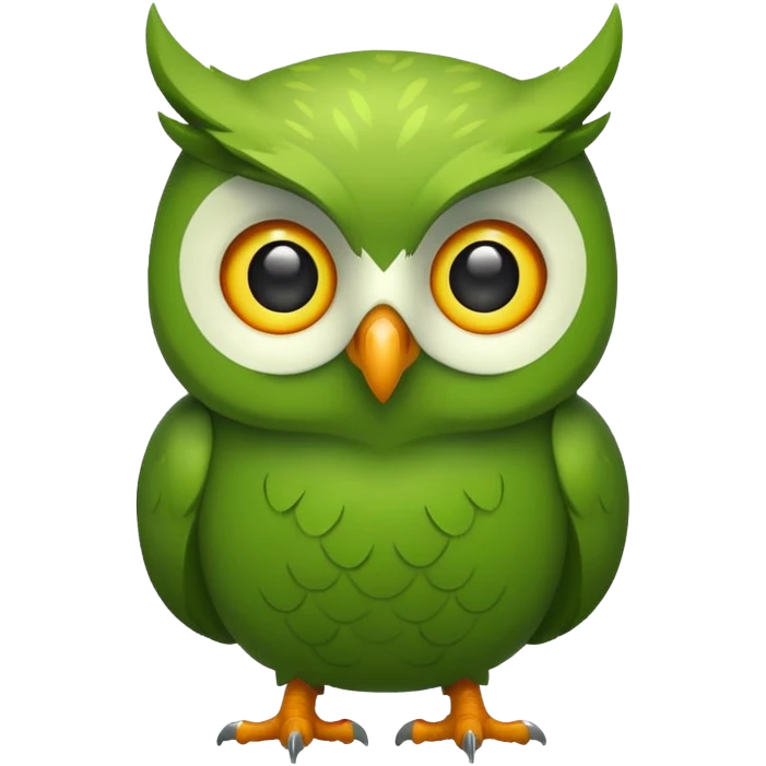 Duolingo owl emoji
