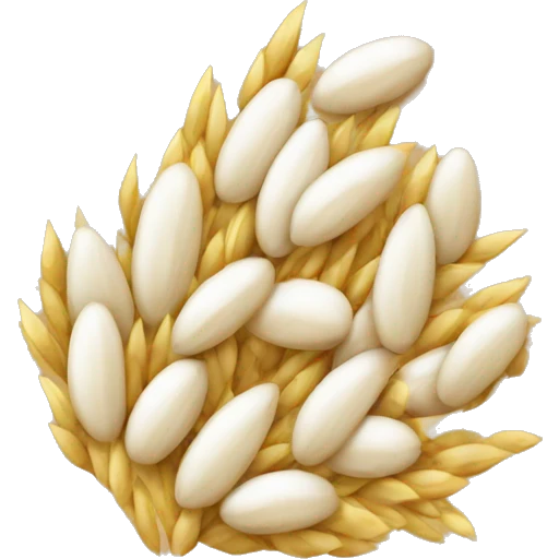 rice grains dacing emoji