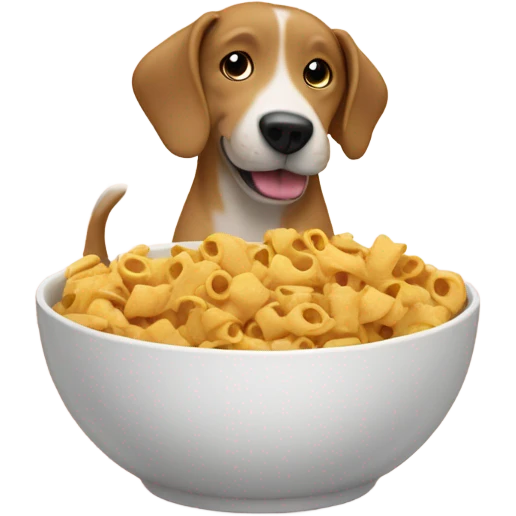 dog eating  emoji