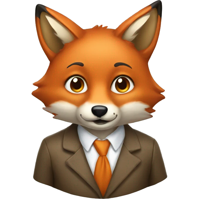 Smart Fox  emoji