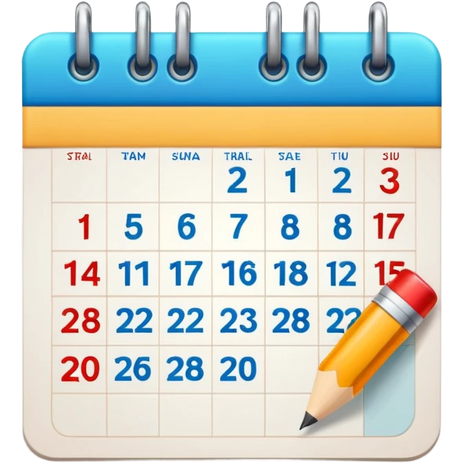 Month emoji
