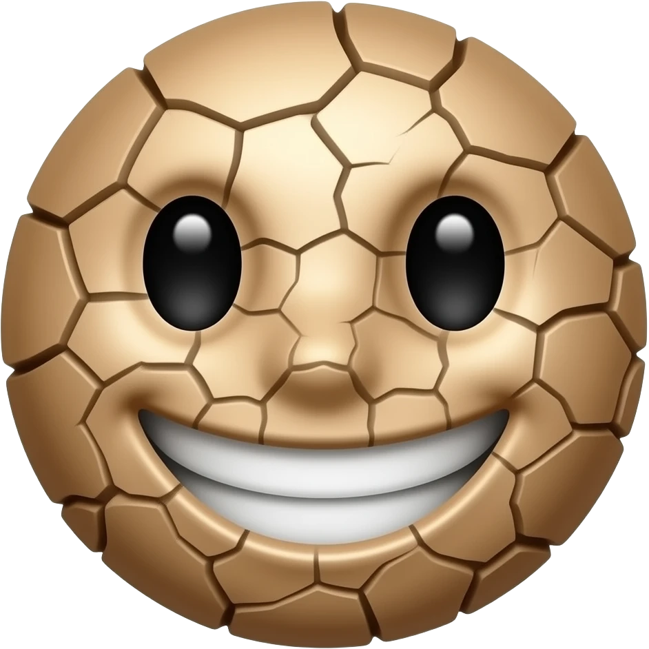 crack and dry face smiley emoji emoji