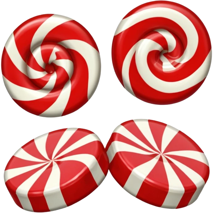  Red Peppermint emoji