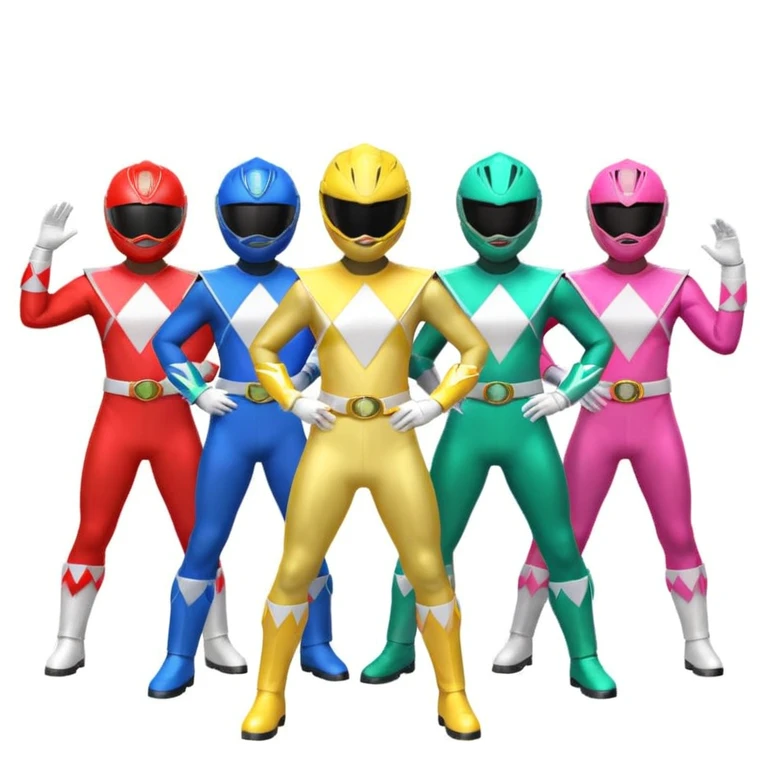 Power rangers  emoji