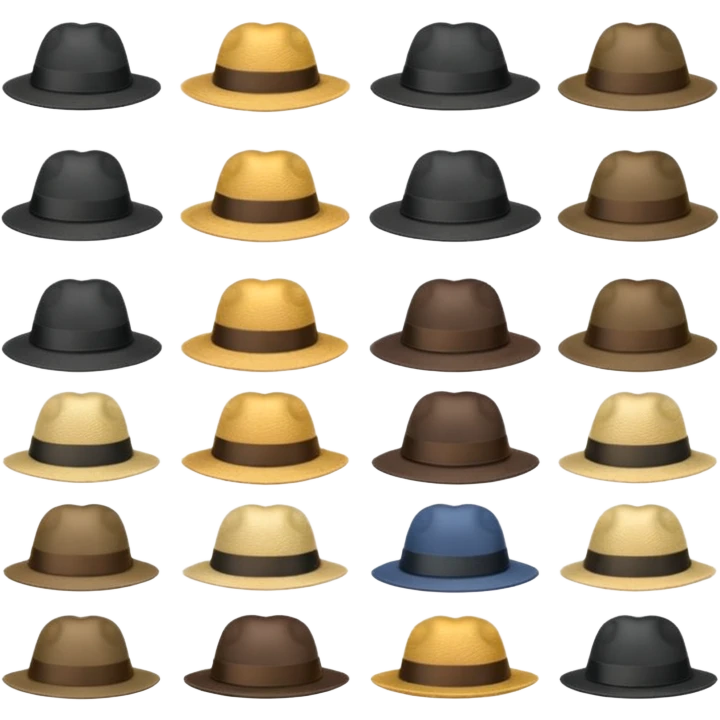 give me some hats emoji