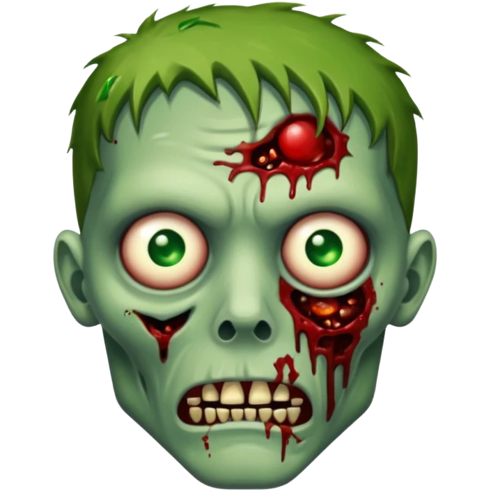 franja, zombie emoji