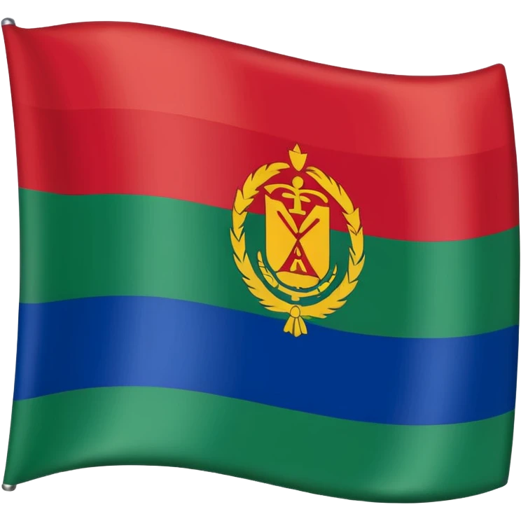 Цыганский флаг Эмодзи emoji