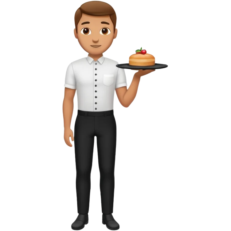 waiters full body emoji