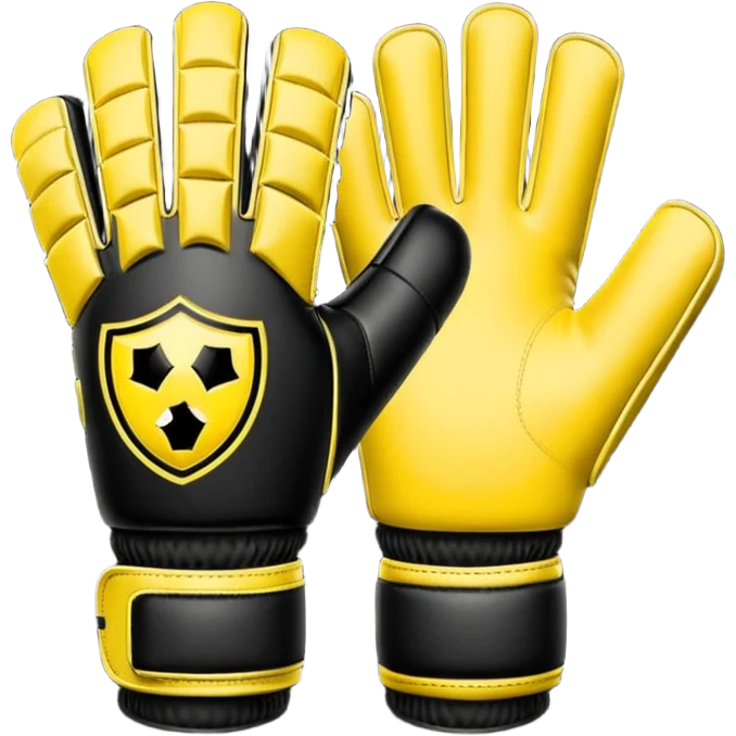 Football goalkeeper gloves emoji