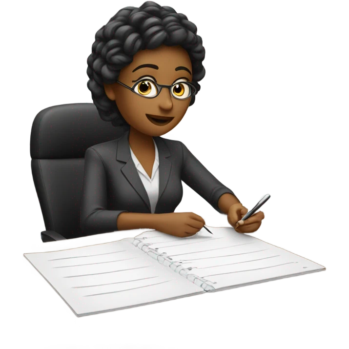 female Psychologist meeting emoji