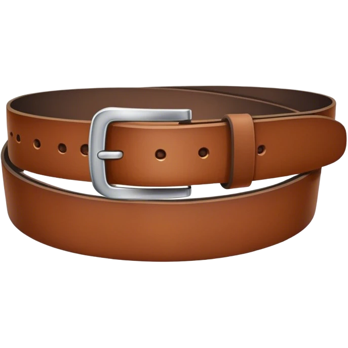 Leather belt emoji