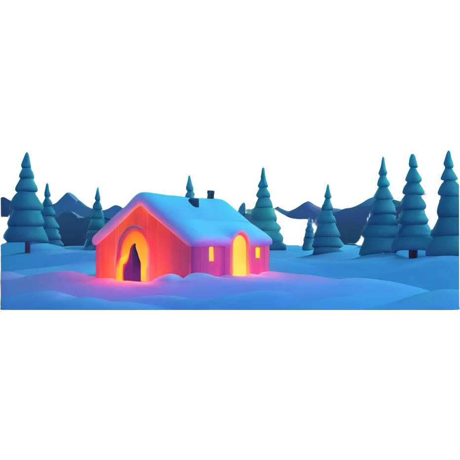 vibrant northern lights in arctic sky emoji