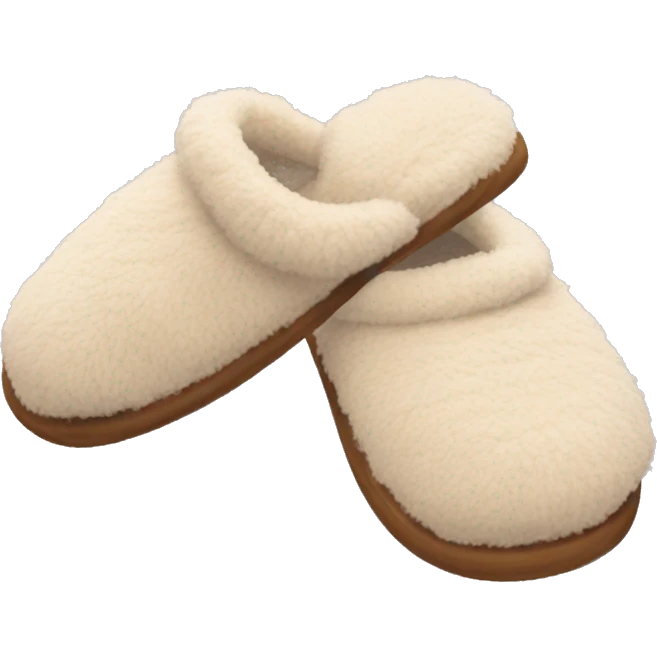 Aesthetic slippers cozy emoji