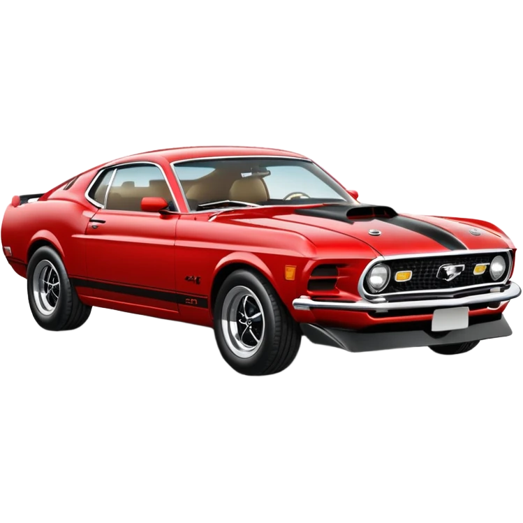 Ford mustang mach 1 emoji