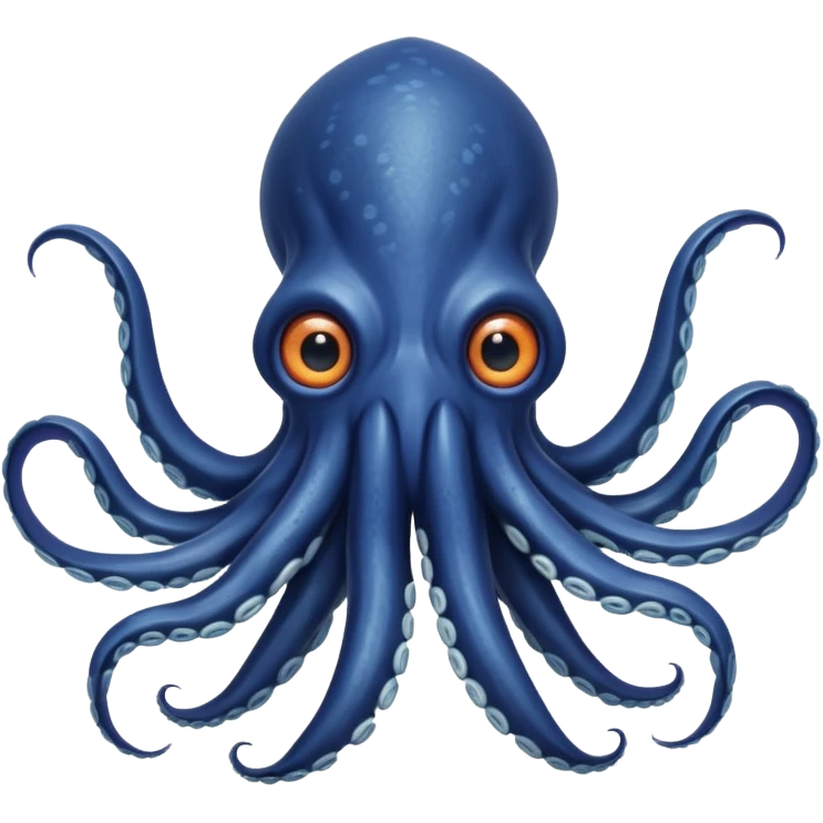 Giant Squid – Huge squid with long curling arms emoji