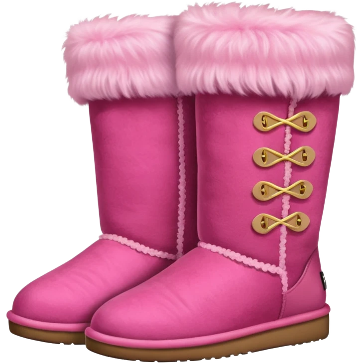 pink ugg emoji