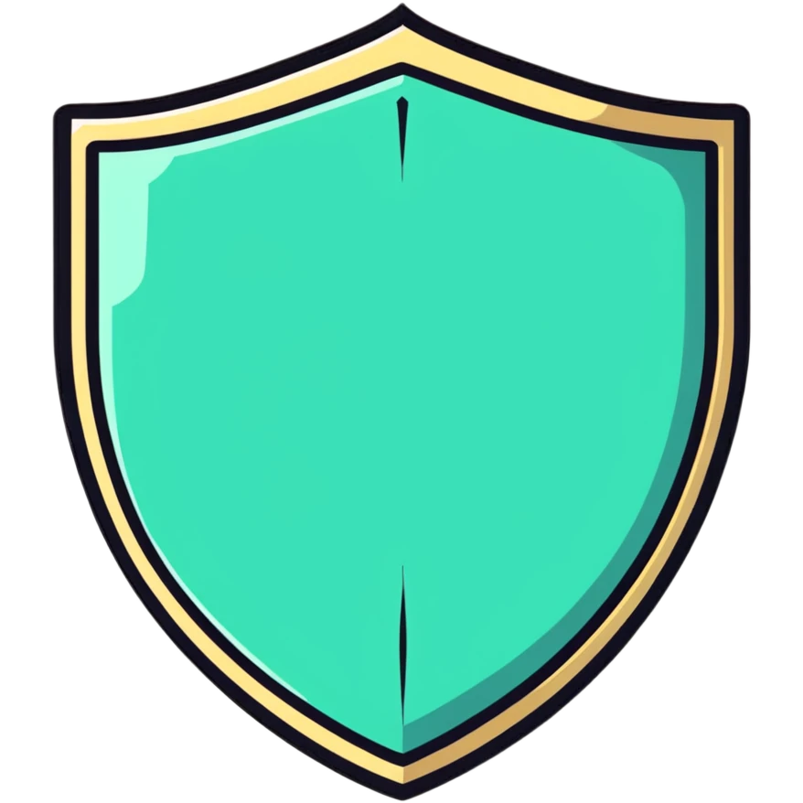 Peer to peer cryptocurrency exchange with a shield representing escrow security emoji