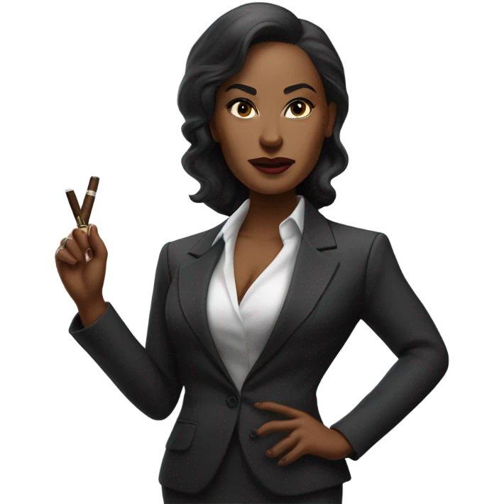 Woman mafia boss emoji
