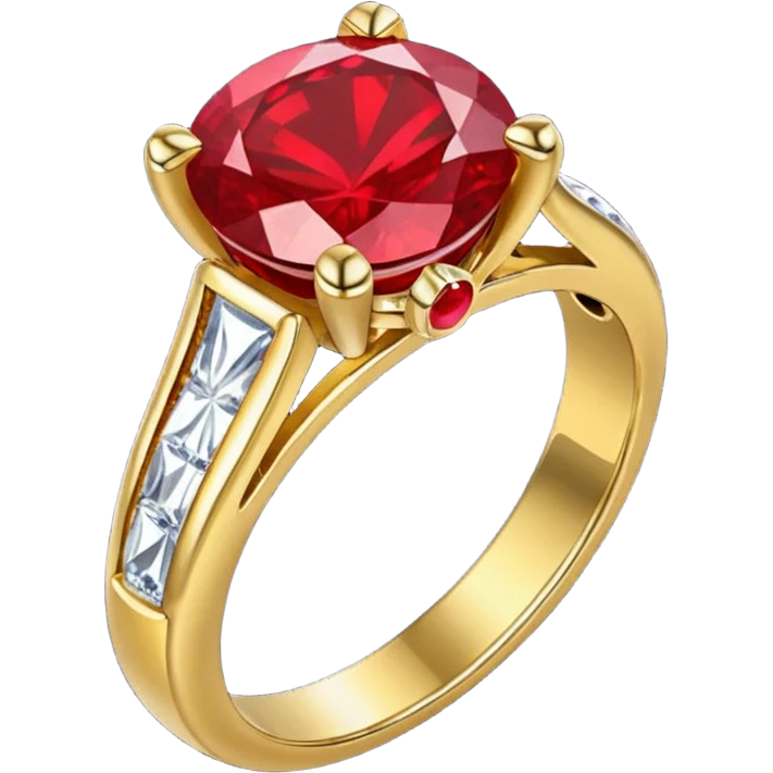 glitter rubi married ring emoji