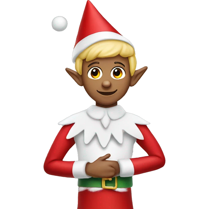 Elf on the shelf emoji