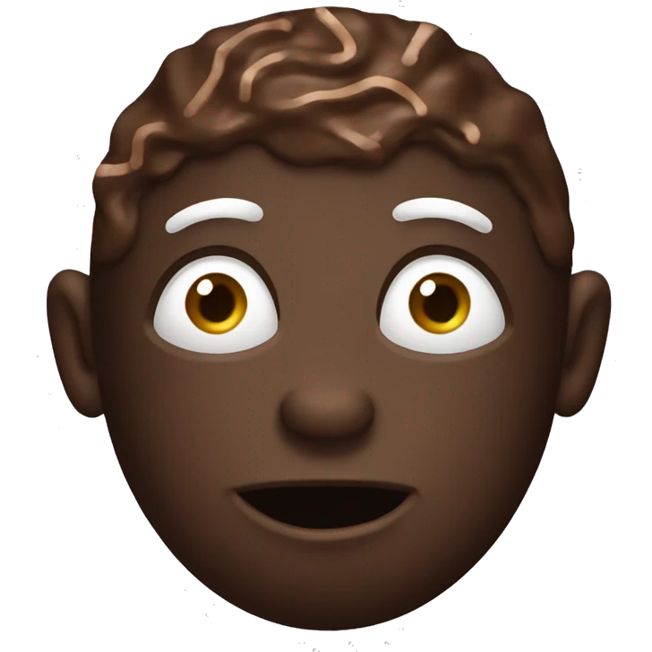 Chocolate truffle  emoji