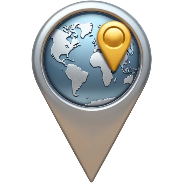 Maps pin normal emoji