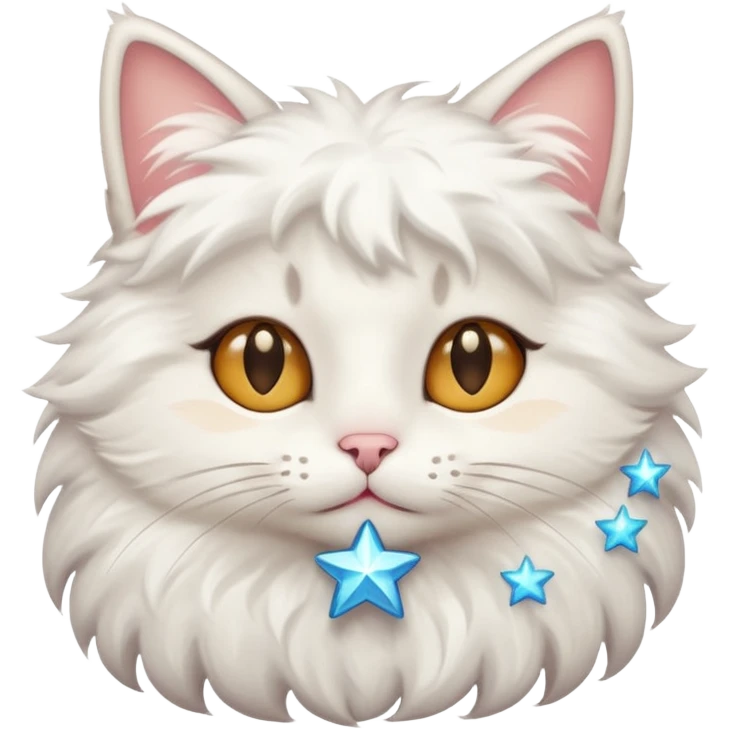 Cat stars emoji