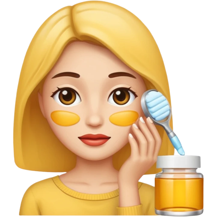 woman skincare emoji