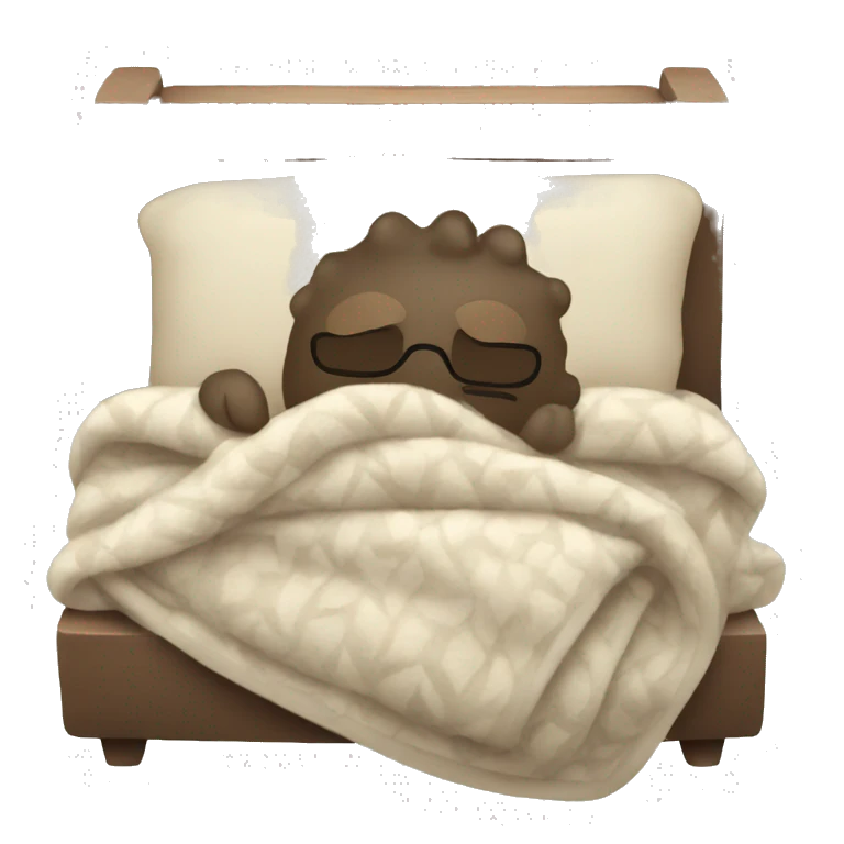 Cozy blanket emoji