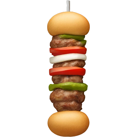 kebab on a skewer emoji
