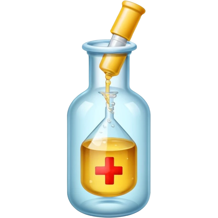 vial de vacuna emoji
