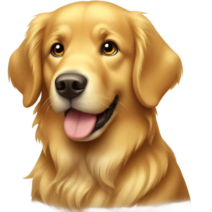Golden retriever  emoji