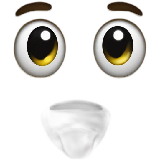 a scared usps package emoji