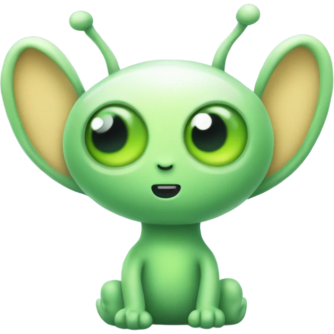 Alien plushie  emoji