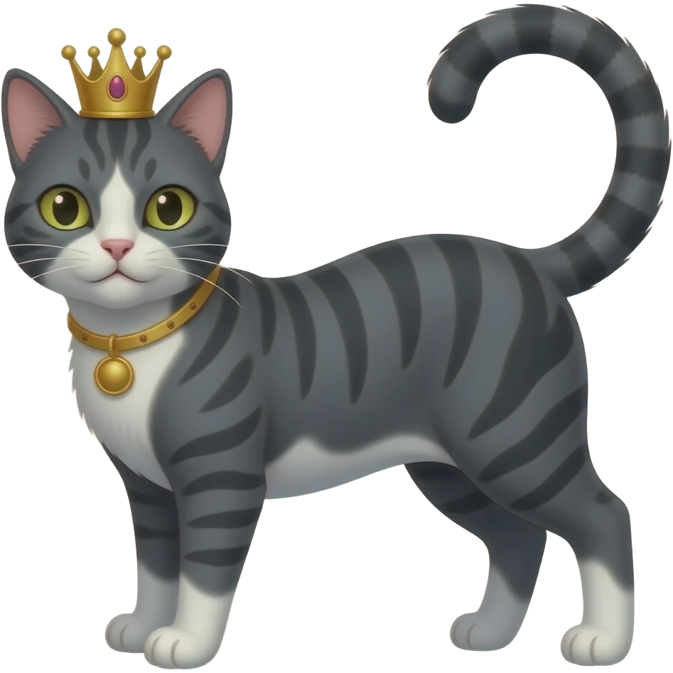 slay cat queen emoji