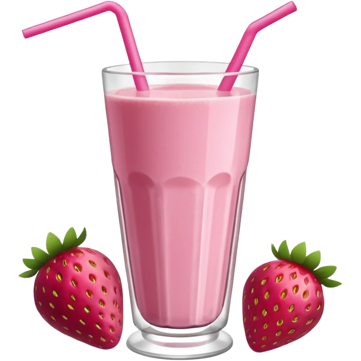 Batido rosa emoji