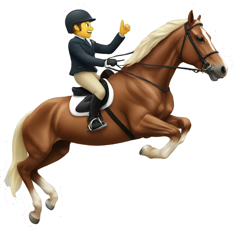 Horse jumping  emoji
