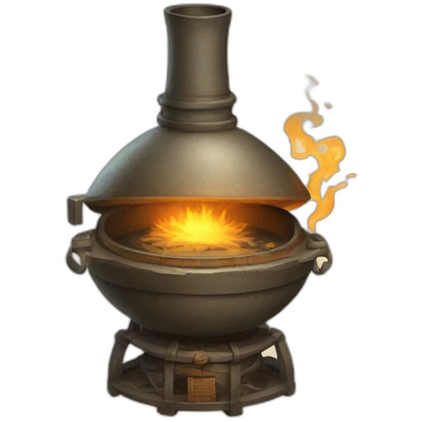 Chinese alchemy furnace emoji