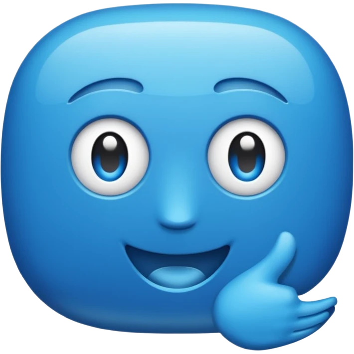 Mavi tik emoji