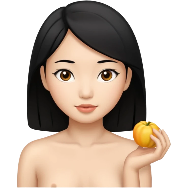 Naked asian woman emoji