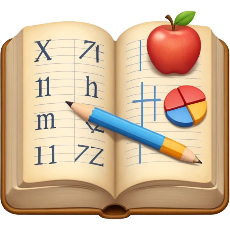 ramo della matematiclibro matematica emoji