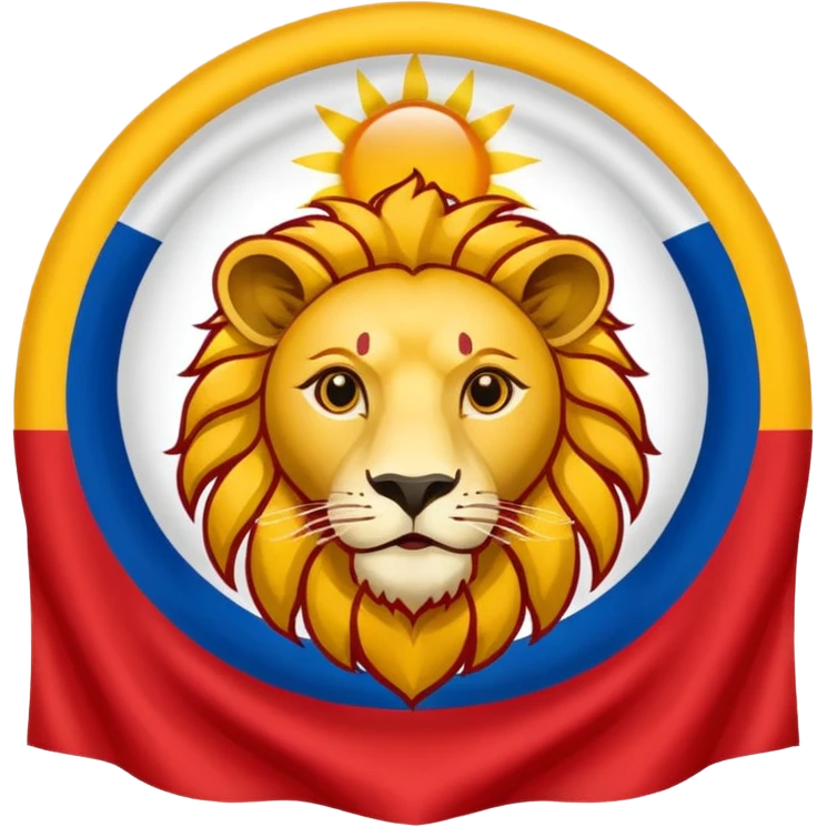 Please create the Iranian Lion and Sun flag? emoji