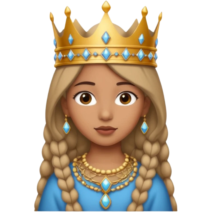 طفلة امازيغية بالتاج و التزرزيت emoji