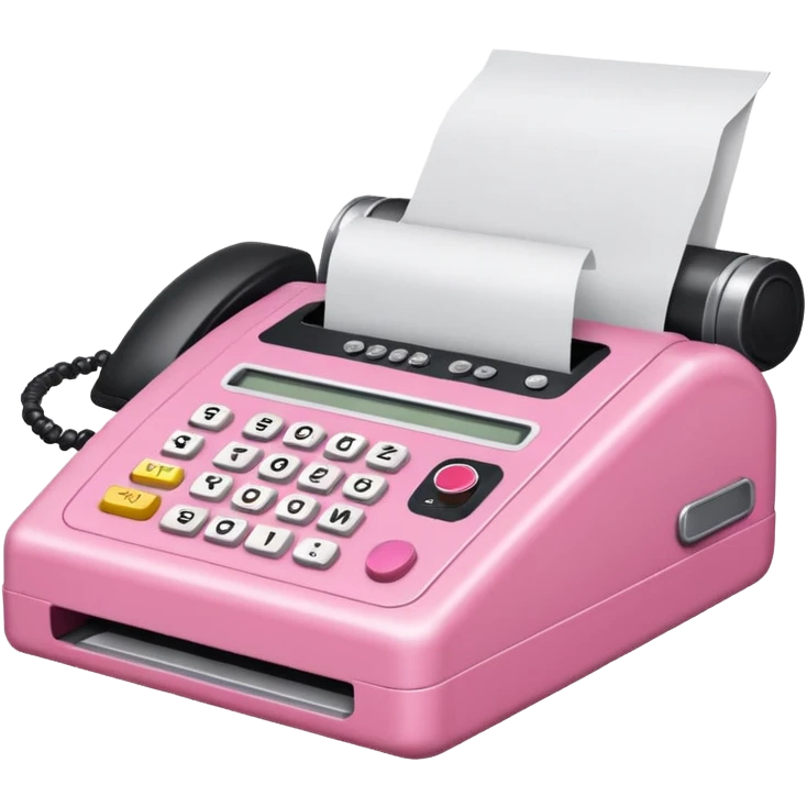 spam meat fax machine emoji