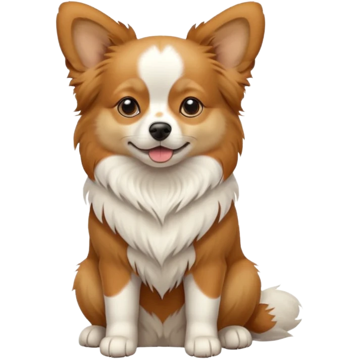 Papillion dog emoji