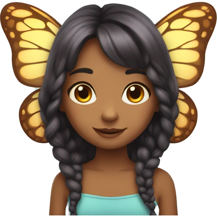 little cute butterfly emoji
